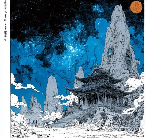 悬疑题材频道的代表画面，用于区分频道方向